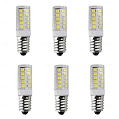 cheap LED Corn Lights-6pcs E14 LED Corn Lights 180Lumens 3W 33 LED Beads SMD 2835 Warm White White 110V.220V