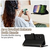 economico Cover Samsung-telefono Custodia Per Samsung Galaxy S24 Ultra Plus S23 S22 S21 S20 Ultra Plus FE A55 A35 A25 A15 5G A54 A34 A14 A73 A53 A33 A23 A13 A72 A52 A32 A22 A12 S25 Ultra Porta carte di credito Con supporto