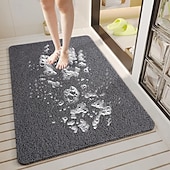 Недорогие Коврик для ванной против скольжения-Коврик для душа для внутреннего душа, коврик для ванной из люфы, нескользящий противоплесневой антибактериальный мягкий коврик для ванной из ПВХ для ванной комнаты с мокрым душем