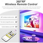 cheap COB Strip Lights-COB LED Strip Light White CCT 608LED/M Ultra Bright 10-33 ft Dimmable 2700K-6500K 24V LED Strip with RF Controller and Power Supply Suitable for DIY Lighting of Cabinets Bedrooms Kitchens Mirrors