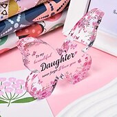economico Forniture per eventi e feste-piatto decorativo in acrilico a forma di farfalla - regalo perfetto per nonna, zie, sorelle e mamma - ideale per compleanni, Natale, festa della mamma e Ringraziamento