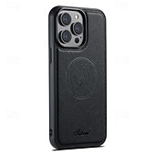 お買い得  iPhone用ケース-電話 ケース 用途 iPhone 16 iPhone 15 プロマックスプラス iPhone 14 13 12 Pro Max Plus バックカバー スタンド付き 磁石バックル ワイヤレス充電をサポート レトロ風 TPU PUレザー