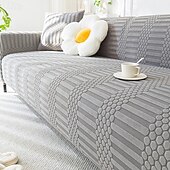 economico Copridivano-fodera per divano elastica in velluto jacquard copertura universale all-inclusive quattro stagioni pigro cuscino per divano anti-graffio in un unico pezzo estensibile e resistente facile da installare