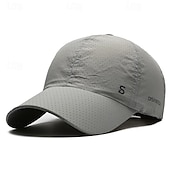 levne Pánská baseballová čepice-Pánské Kšiltovka Sluneční klobouk Trucker Hat Černá Bílá Čínský nylon Módní Na běžné nošení ulice Denní Písmeno Nastavitelná Proti sluci Prodyšné