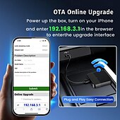 Недорогие автомобильные адаптеры-Carlinkit 0.027kg Нет Беспроводная игра Вай фай Автоматическое конфигурирование для Универсальный