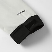 abordables Softshell, polares y chaquetas de montaña-Hombre Chaqueta Softshell Chaqueta para senderismo Al aire libre Bloque de color Resistente al Viento Resistente al Agua Chaqueta cortavientos Viaje Negro Marfil Verde Gris