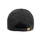 economico Cappellino da baseball da uomo-Per uomo Cappellino da baseball Cappello da sole Cappello da camionista Nero Caffè Poliestere Di tendenza Informale Strada Giornaliero Liscio Regolabile Crema solare Traspirante