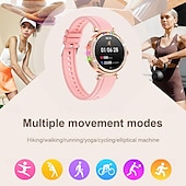 abordables Pulseras inteligentes-696 CF33 Reloj inteligente 1.27 pulgada Pulsera inteligente Bluetooth Podómetro Recordatorio de Llamadas Seguimiento del Sueño Compatible con Android iOS Mujer Llamadas con Manos Libres Recordatorio