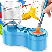 economico Forniture per ufficio-Detergente per pennelli set di pennelli sciacquatrice con scarico e portaspazzola set di pennelli per la circolazione dell&#039;acqua detergente per sciacquatrice tazza forniture per pittura a base d&#039;acqua