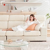 economico Copridivano-fodera elastica per cuscino del divano - tessuto elastico e resistente - facile da installare e pulire - perfetta per proteggere e rinfrescare i cuscini del divano - ideale per l&#039;arredamento della