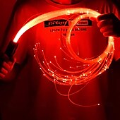 levne Dekorativní světla-led vláknový taneční bič 6ft dobíjecí pixelový bič se 7 barvami a 4 luminiscenčními režimy a 23 blikajícími efekty vhodný pro taneční párty a dárky