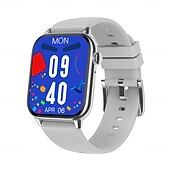 abordables Pulseras inteligentes-696 HD11 Reloj inteligente 1.85 pulgada Pulsera inteligente Bluetooth Podómetro Recordatorio de Llamadas Seguimiento del Sueño Compatible con Android iOS Mujer Hombre Llamadas con Manos Libres