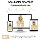 baratos Perucas de festa-Peruca Loira - Perucas Longas e Onduladas para Mulheres com Parte Central Sem Renda Peruca Sintética Cacheada Natural de 26 polegadas Fiber Resistente ao Calor para Uso Diário e Festas de Halloween