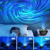 tanie Lampy projekcyjne-1 szt. Lampa projekcyjna gwiaździstego nieba Bluetooth Zasilacz USB Lampa dekoracyjna w pomieszczeniu, zdalnie sterowana