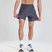 abordables Pantalones cortos de sudor-Hombre Pantalones cortos de sudor Pantalón corto Pantalones cortos de verano Bolsillo Cintura elástica Plano Comodidad Corto Deporte Diario Noche Moda Casual Negro Azul Real Microelástico