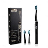 cheap Personal Protection-Electric Toothbrush Rechargeable Sonic Tool Electric Toothbrush Replacement Brush Heads Professional Sonic Toothrsuh