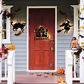 levne Halloween v interiéru-halloween okenní světla halloween dekorace led pavučina pavučina na baterie vnitřní okenní závěsná světla party domácí dekorace