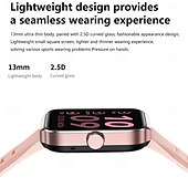 preiswerte Smartwatch-696 NX22 Smartwatch 1.78 Zoll Smartwatch Fitnessuhr Bluetooth Schrittzähler Anruferinnerung Schlaf-Tracker Kompatibel mit Android iOS Damen Herren GPS Freisprechanlage Nachrichterinnerung IP 67 46mm