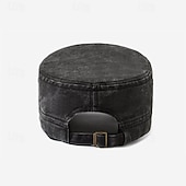 levne Pánské klobouky-Pánské PLacatá čepice Sluneční klobouk Trucker Hat Námořnická modř Khaki Bavlna Módní Na běžné nošení ulice Denní Pevná barva Nastavitelná Proti sluci Prodyšné