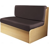 זול כיסוי ספה-100% עמיד למים כיסויי כריות ל-Rv Dinette, כיסויי כריות מחנאות לפטיו חיצוני גינה דשא חצר כיסוי ספסל ל-Rv כיסוי ספה