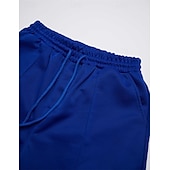 お買い得  スウェットパンツ-男性用 スウェットパンツ ジョガー ズボン ストレートレッグスウェットパンツ プリーツパンツ ドローストリング 弾性ウエスト 平織り 履き心地よい 高通気性 アウトドア 日常 お出かけ ファッション カジュアル ブラック ホワイト
