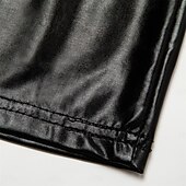 お買い得  ベーシックTシャツ-男性用 シャツ Tシャツ 半袖 Ｖネック 夏 平織り 誇張された デザイナー 大きくて背が高い ウェディングパーティー カクテルの服装 シルバー ブラック ゴールド メンズトップTシャツ