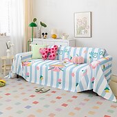 economico Coperte per divano-Telo copridivano fresco estivo con tecnologia nera Copridivano semplice e moderno Panno antigraffio anti-gatto Asciugamano per cuscino multifunzionale