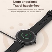 abordables Pulseras inteligentes-696 CF37 Reloj inteligente 1.27 pulgada Pulsera inteligente Bluetooth Podómetro Recordatorio de Llamadas Seguimiento del Sueño Compatible con Android iOS Mujer Hombre Llamadas con Manos Libres