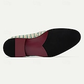 preiswerte Loafer aus hochwertigem Leder-Herren Loafer &amp; Slip On Penny Loafers Klassische Loafer Leder Italienisches vollnarbiges Rindsleder Nylongewebe Komfortabel Rutschfest Halbschuhe Kaffee