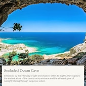 billiga Ocean Beach Gobeläng-landskap hav grotta hängande gobeläng väggkonst stor gobeläng väggmålning dekor fotografi bakgrund filt gardin hem sovrum vardagsrum dekoration