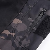 abordables Softshell, polares y chaquetas de montaña-Hombre Chaqueta Softshell Chaqueta para senderismo Al aire libre Bloque de color Resistente al Viento Resistente al Agua Chaqueta cortavientos Viaje Negro Camuflaje Verde