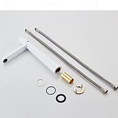 cheap Bathtub Faucets-Bathroom Sink Faucet - Classic Electroplated Mount Outside Single Handle One HoleBath Taps