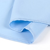voordelige strijkvrije overhemden voor heren-Voor heren Overhemd Overhemd met knopen Effen Bruiloft Dagelijks Zwart Wit Roze Rood Lange mouw Strijkijzer Lente &amp; Herfst Kleding