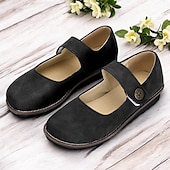 levne 50. léta 20. století-zelené dámské vintage mary jane flats - pohodlné a univerzální boty pro volný čas pro každodenní nošení a procházky