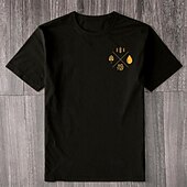 economico Magliette grafiche da uomo-Per uomo Birra dell&#039;Oktoberfest Stampa lettera Maglietta 100% Cotone Manica Corta Grafico Camicia Nero Maglietta comoda Streetwear Sport all&#039;Aperto Abbigliamento di stilista