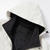 voordelige Fleece &amp; 3-in-1 Jassen-Voor heren Softshell jas Wandeljack Regenjack Buitenshuis Winddicht Lichtgewicht Waterbestendig Windjack Reizen Zwart Wit Geel Leger Groen