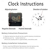 baratos Até 30 $-relógio de parede moderno operado por bateria, sem ticking, para quarto, sala de estar, escritório