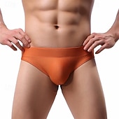 cheap Men's Briefs Underwear-Men's 1 PCS Boxers Underwear Boxer Shorts Nylon Breathable Soft Comfortable Plain Mid Rise Black White