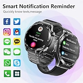 cheap Smartwatch-F200 ECG Smart Watch 1.55inch Large Screen Bluetooth Call Health Monitoring SOS Sports Fitness Tracker Men Women Smartwatch