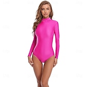 olcso Matt-Zentai öltöny Szerepjáték Jelmezek Bőrruházat Nindzsa Farsangi jelmez Overall Királyok napja Női Akrobatatrikó Szexi jelmez Tömör szín Spandex Lycra Ruha mert Mindszentek napja Farsang Álarcos