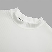cheap Ribbed Knit Tee-Men's T Shirt Muscle Shirt Ribbed Knit tee Tee Top Short Sleeves Turtleneck Summer Plain Pit Strip Fashion Designer Basic Slim Fit Vacation Street Going out Green Top Tee for Men