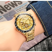 abordables Montres mécaniques-FORSINING Hommes Montre Mécanique Extérieur Sportif Mode Montre Bracelet Remontage automatique Lumineux IMPERMÉABLE Décoration Acier Suivre