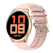 preiswerte Intelligente Armbänder-696 i101 Smartwatch 1.43 Zoll Smart-Armband Bluetooth Anruferinnerung Schlaf-Tracker Herzschlagmonitor Kompatibel mit Android iOS Damen Freisprechanlage Nachrichterinnerung IP 67 45mm Uhrengehäuse