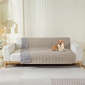 economico Copertura per divano-Coprimaterasso per divano per animali domestici 100% impermeabile, antiscivolo, anti-sporco, anti-perdita, tinta unita