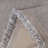 cheap Sofa Blanket-Linen Solid Color Non-slip Old Coarse Cloth Sofa Cushion Sofa Cover