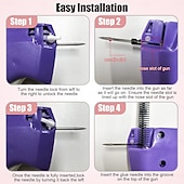 olcso művészet, kézművesség és varrás-varrott gyors ruharögzítő, varrópisztoly ruhákhoz, gyors ruharögzítő ruhavarró pisztoly gyorsöltés varrópisztoly öltés bármi gyors pisztoly mini varrópisztoly ruhákhoz