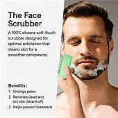 economico Apparecchi per la cura del viso-detergente viso elettrico con vibrazione ad alta frequenza per massaggio con sfera in silicone