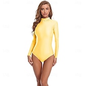 olcso Matt-Zentai öltöny Szerepjáték Jelmezek Bőrruházat Nindzsa Farsangi jelmez Overall Királyok napja Női Akrobatatrikó Szexi jelmez Tömör szín Spandex Lycra Ruha mert Mindszentek napja Farsang Álarcos