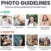tanie Boże Narodzenie-Spersonalizowane ozdoby choinkowe z fotografiami akryl 2D customowe ozdoby choinkowe z twarzą dziecka dekoracje wieszaki prezenty