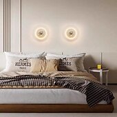 tanie Lampy sufitowe-Lampa sufitowa led ciepła biel 1-światło 5w nowoczesny okrągły kinkiet ścienny e12/e14 3000k okrągłe oprawy oświetleniowe do montażu na zagłówku lampy dekoracyjne do sypialni salon 110-240v